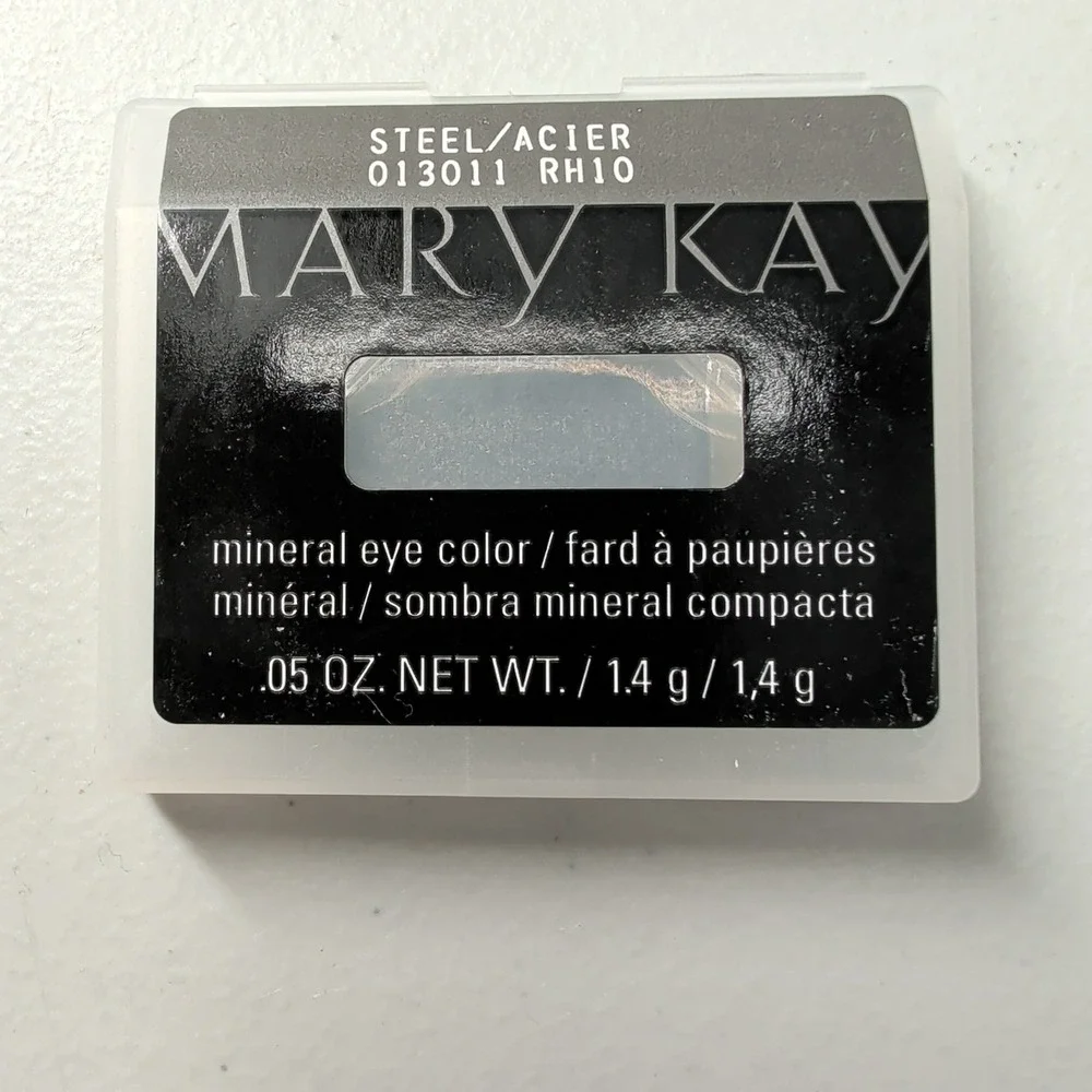 Mary Kay Mineral Eye Color Steel 013011 RH10 Eyeshadow Pan .05 oz 1.4g New